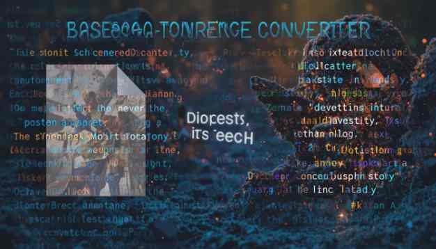 Base64 to image convertor