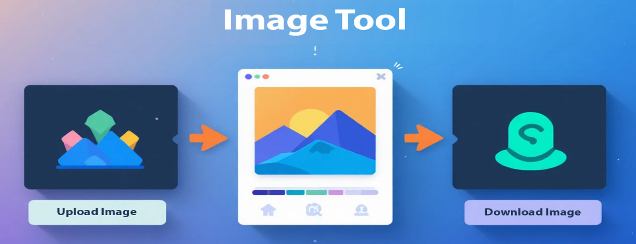 How image compressor online tool works – upload, compress and download steps