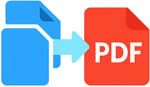 Merge PDF online tool icon for combining multiple PDF files into one document.