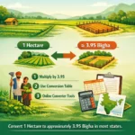 How to Convert Hectare to Bigha Step by Step