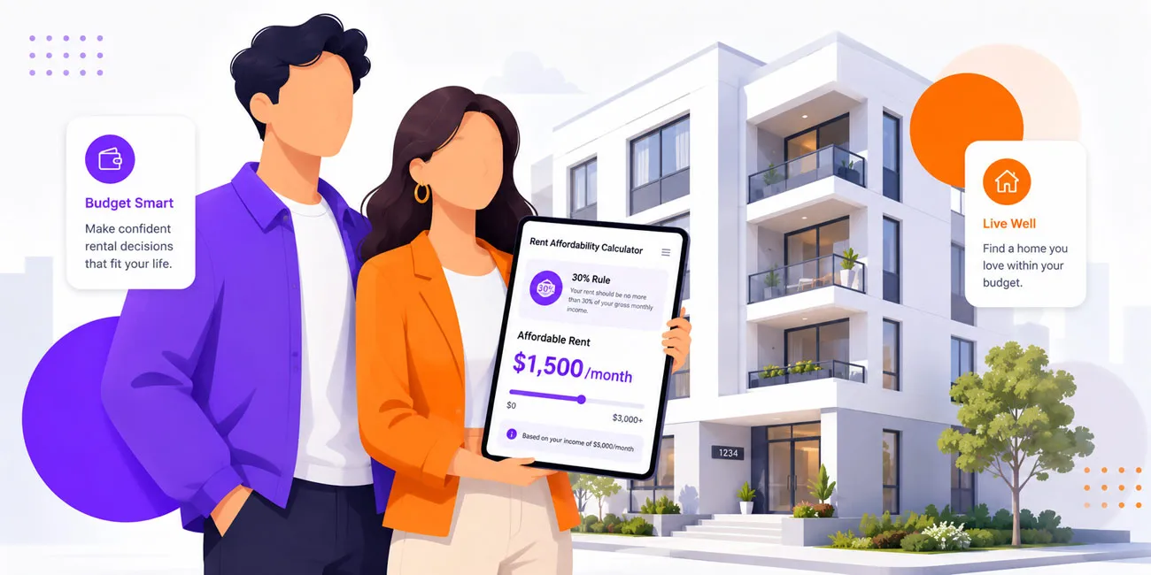 Split rent calculator with roommates sharing apartment costs fairly using income-proportional method